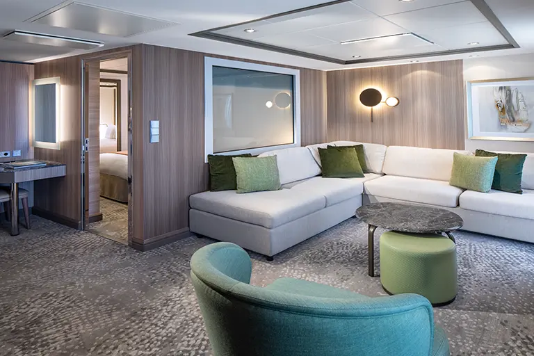 Cel Si Celebrity Suite Living Room