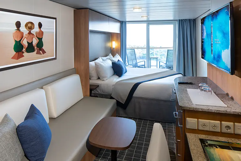 Cel Si Concierge Class Stateroom Bedroom