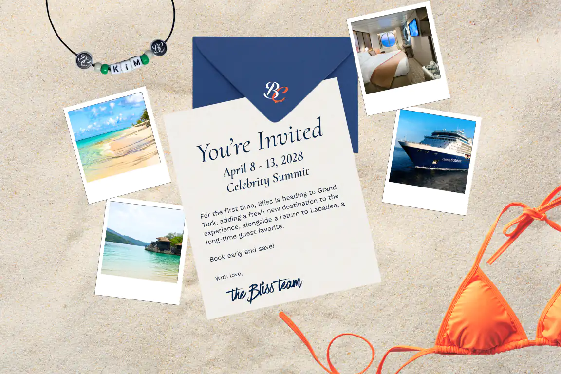 Bliss Summit 2028 Cruise Invitation