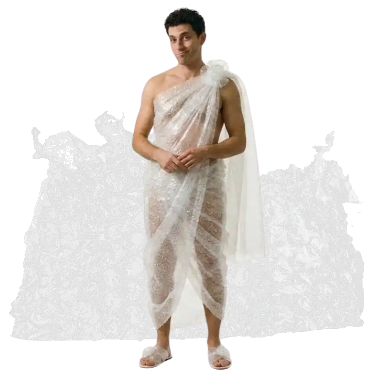 A.B.C. Costume - Bubble wrap